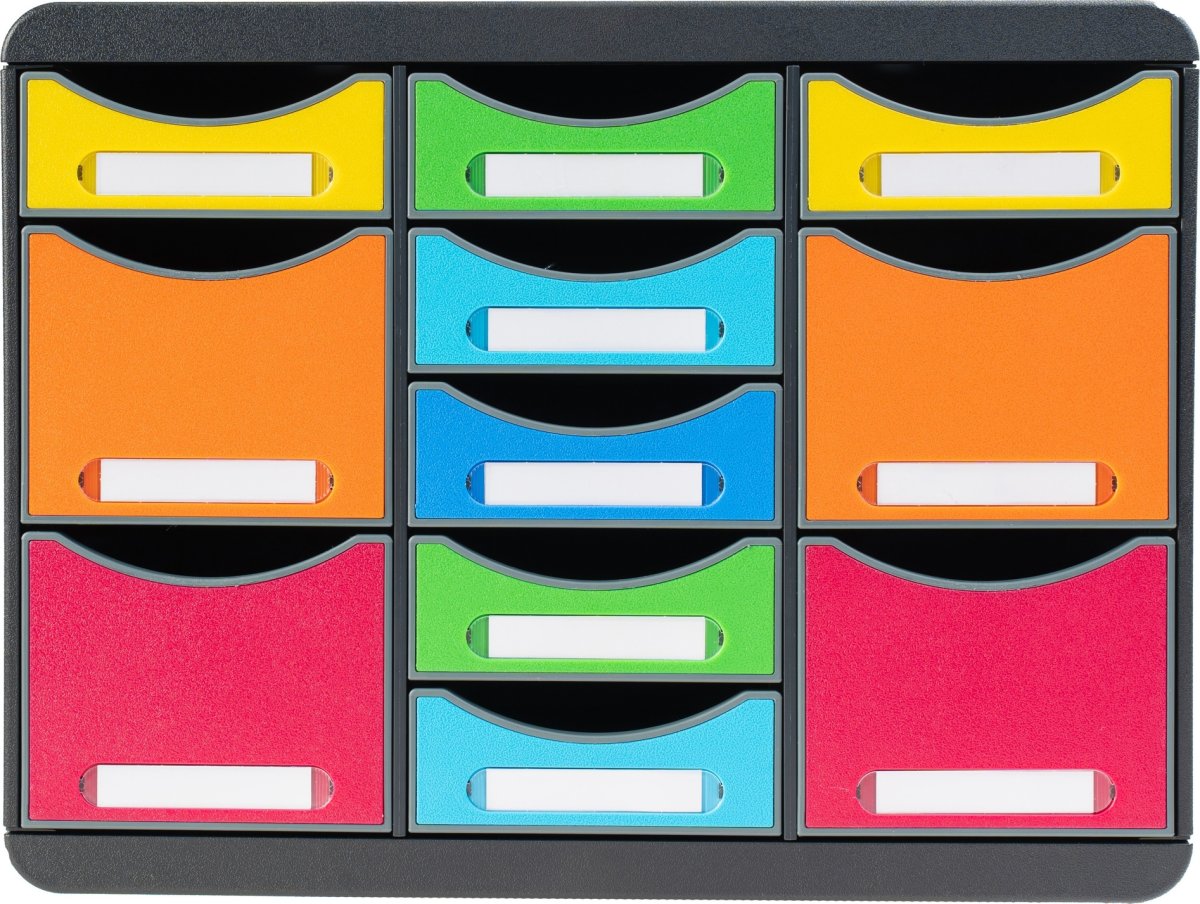 Exacompta Store-Box Skuffekabinet, harlequin