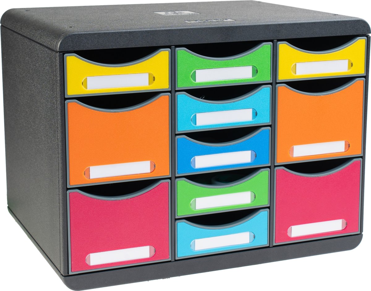 Exacompta Store-Box Skuffekabinet, harlequin