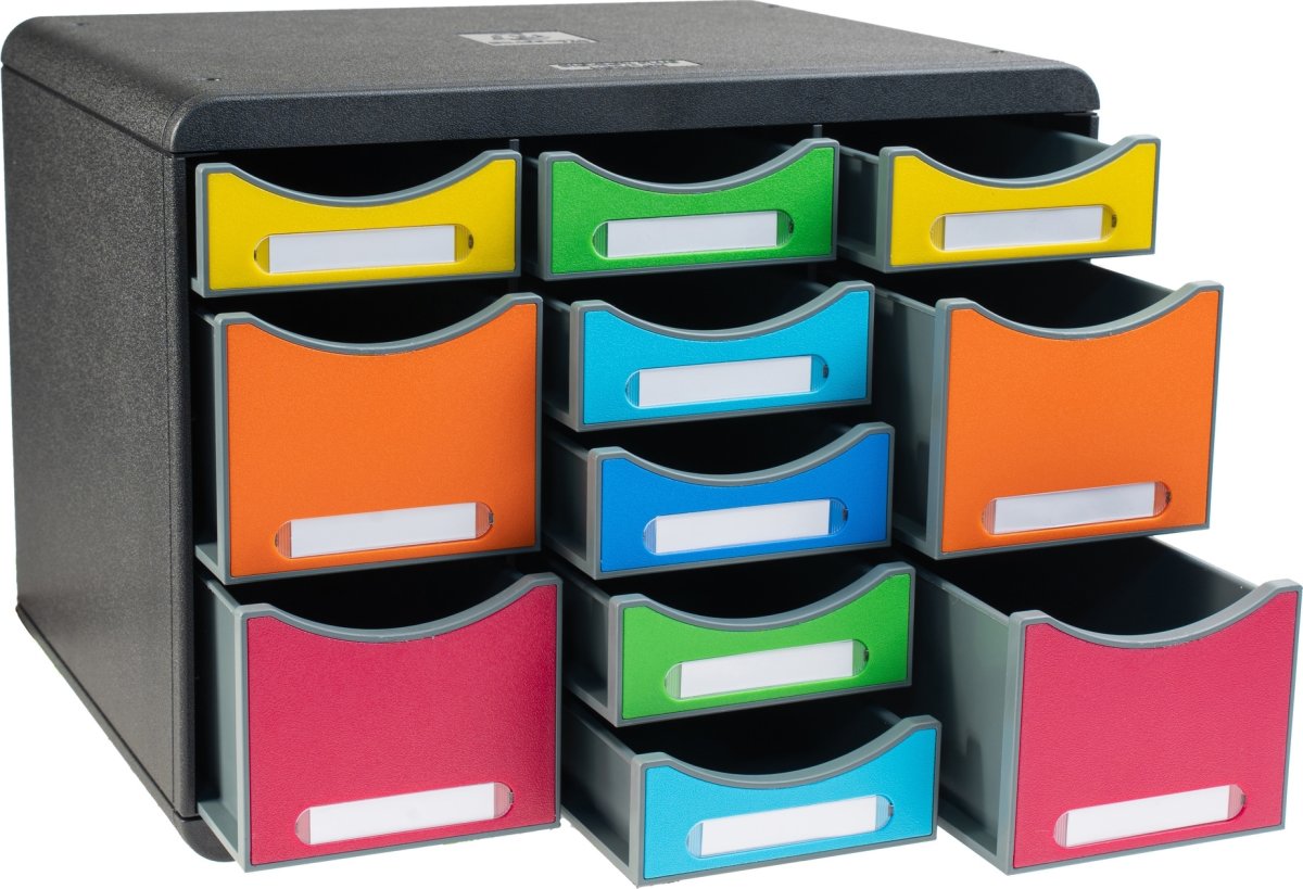 Exacompta Store-Box Skuffekabinet, harlequin