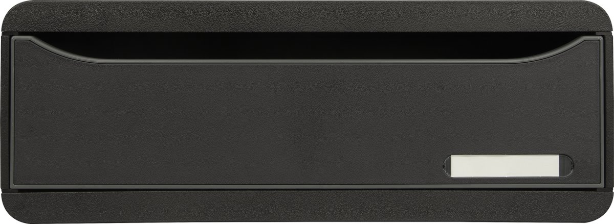 Exacompta Toolbox Skuffekabinet, 1, sort/sort