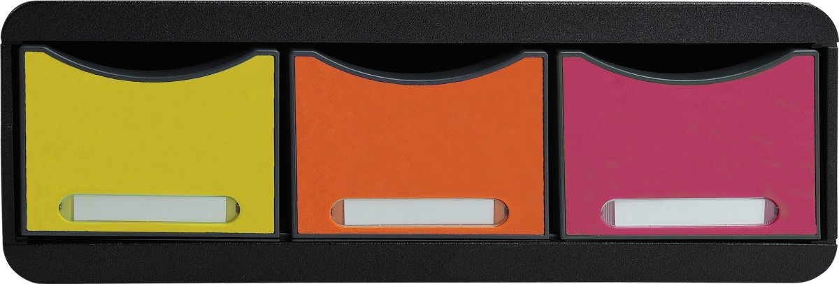 Exacompta Toolbox Skuffekabinet, 3, harlequin