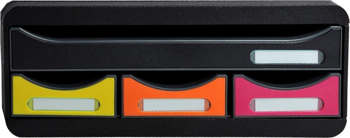 Exacompta Toolbox Skuffekabinet, 4, harlequin