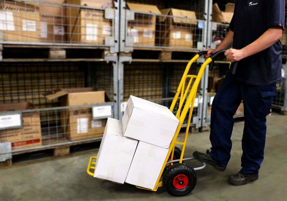 Ravendo multisækkevogn udfald, Ergonomisk, 250 kg