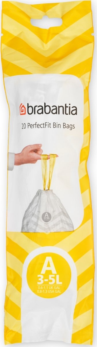 Brabantia Affaldspose A | 3 L | 20 stk.