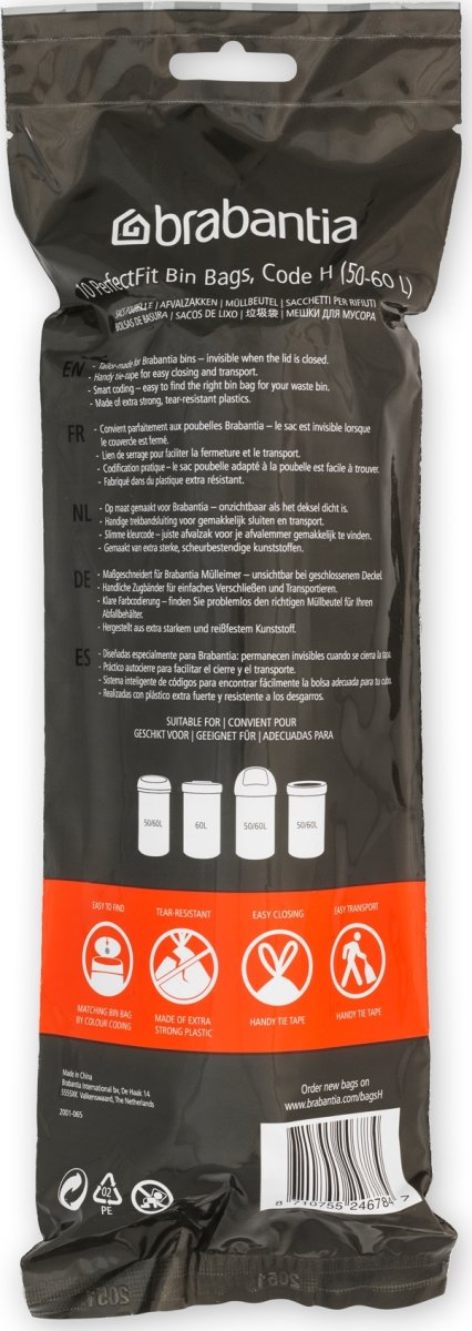 Brabantia Affaldspose H | 50 L | 10 stk.