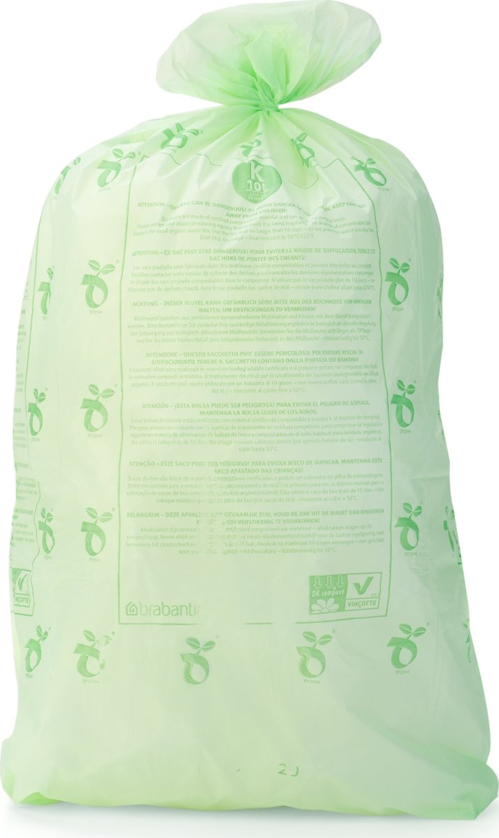 Brabantia Affaldspose K | Bio | 10 L | Grøn