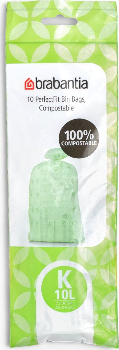 Brabantia Affaldspose K | Bio | 10 L | Grøn