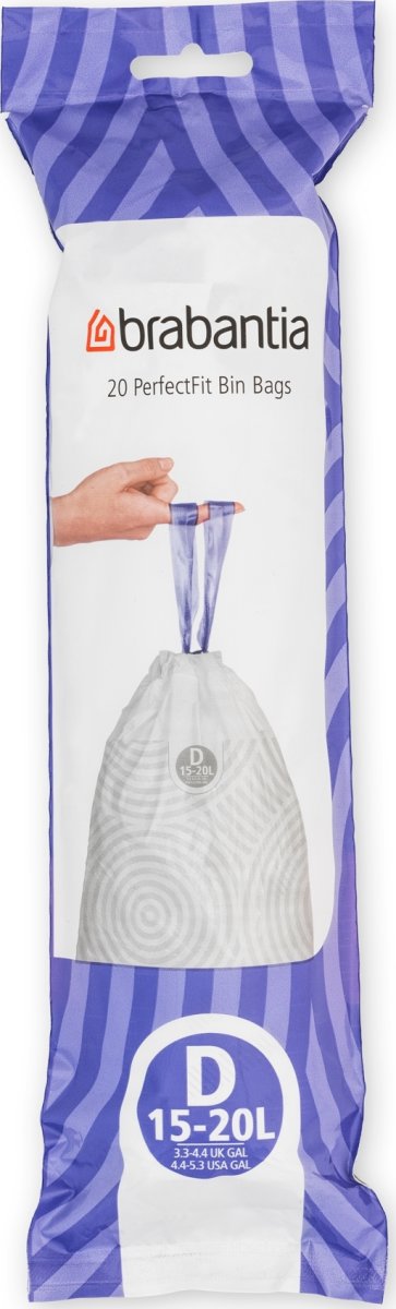 Brabantia Affaldspose D | 15-20 L | 20 stk.