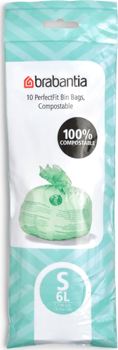 Brabantia Affaldspose S | Bio | 6 L | Grøn
