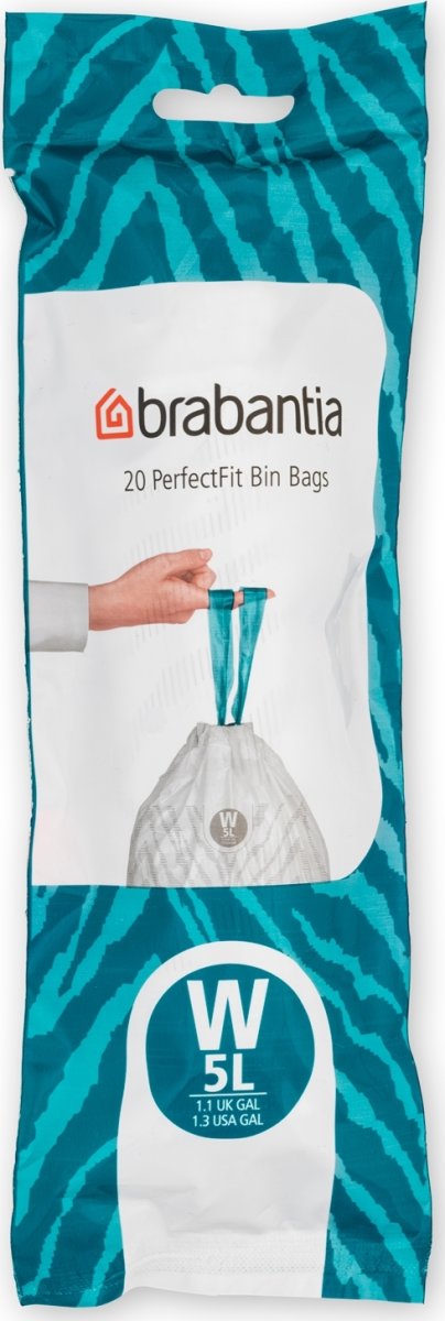 Brabantia Affaldspose W | 5 L | 20 stk.