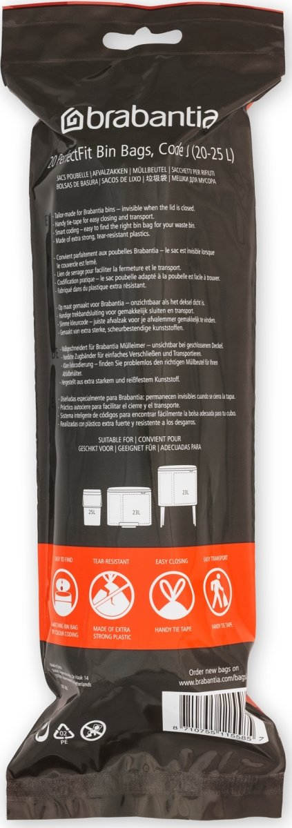 Brabantia Affaldspose J | 20-25 L | 20 stk.