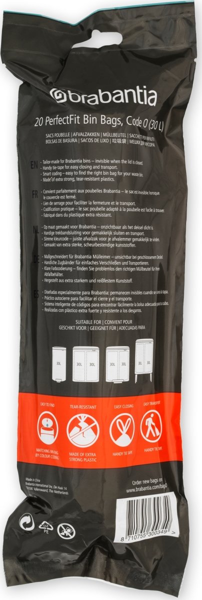 Brabantia Affaldspose O | 30 L | 20 stk.