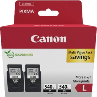 Canon PG-540L Blækpatroner, sort