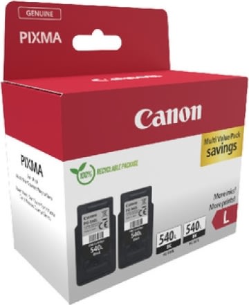 Canon PG-540L Blækpatroner, sort