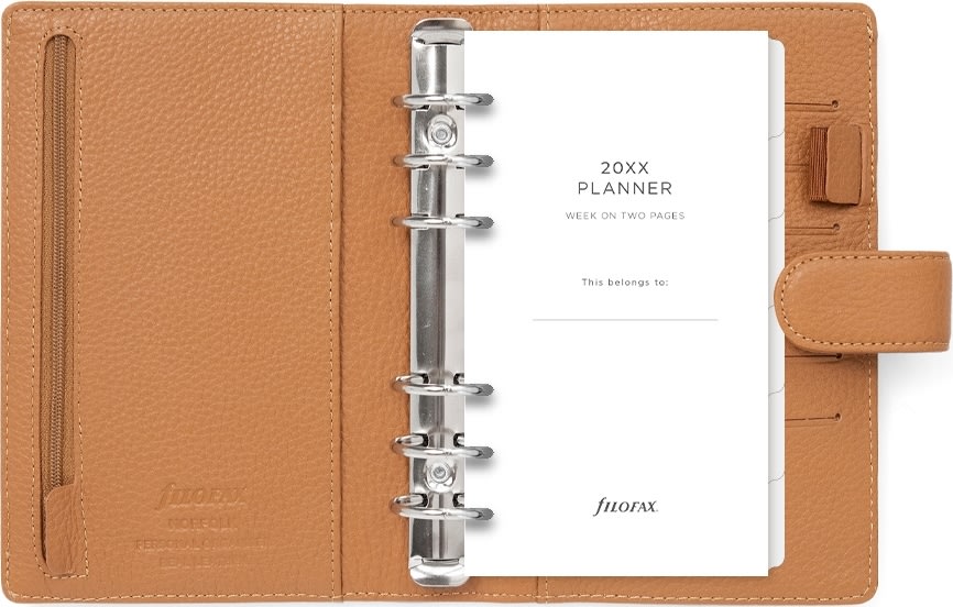 Filofax Norfolk Kalenderomslag | Pers. | Almond