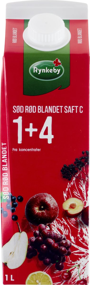 Rynkeby Sød Rød Blandet Saft C | 1 L