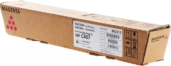 Ricoh lasertoner til MP C407, magenta, 8.000 sider