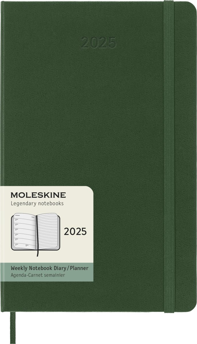 Moleskine 2025 Kalender | H | Uge | L | Grøn