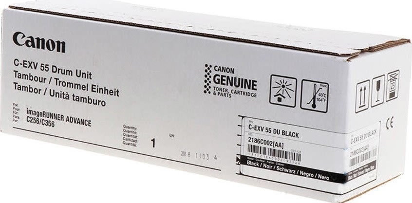 Canon C-EXV55 Tromle, sort, 45K