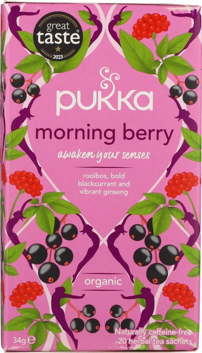 Pukka Morning Berry øko., 20 breve