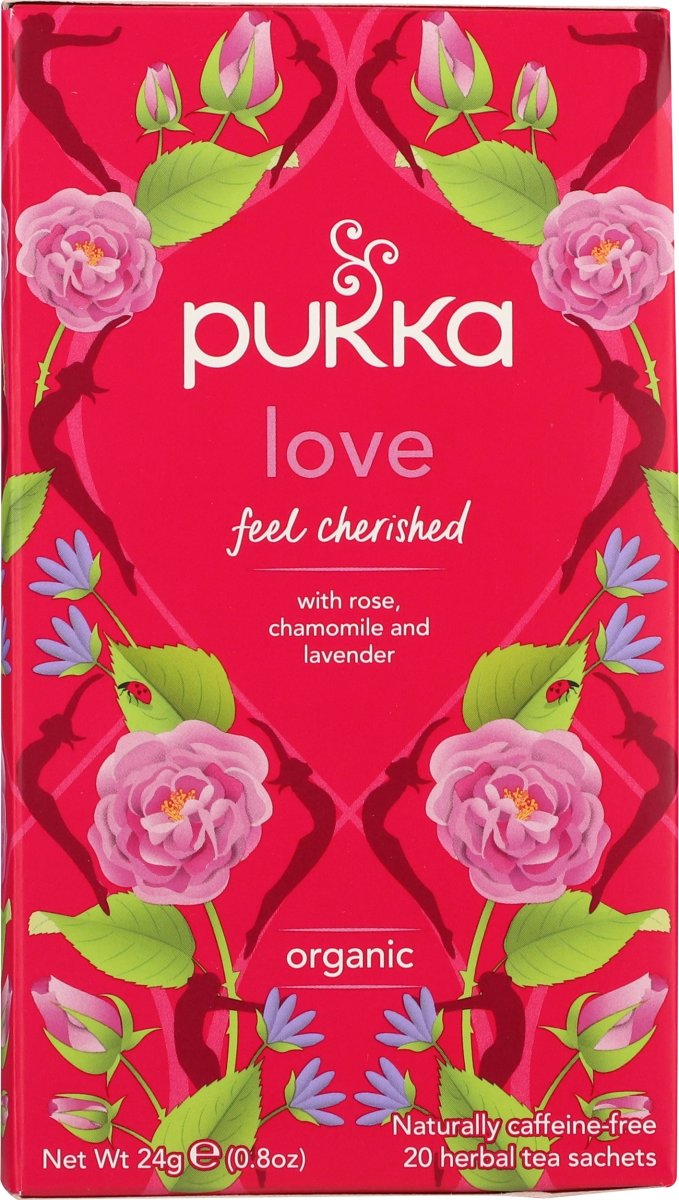 Pukka Love te øko., 20 breve