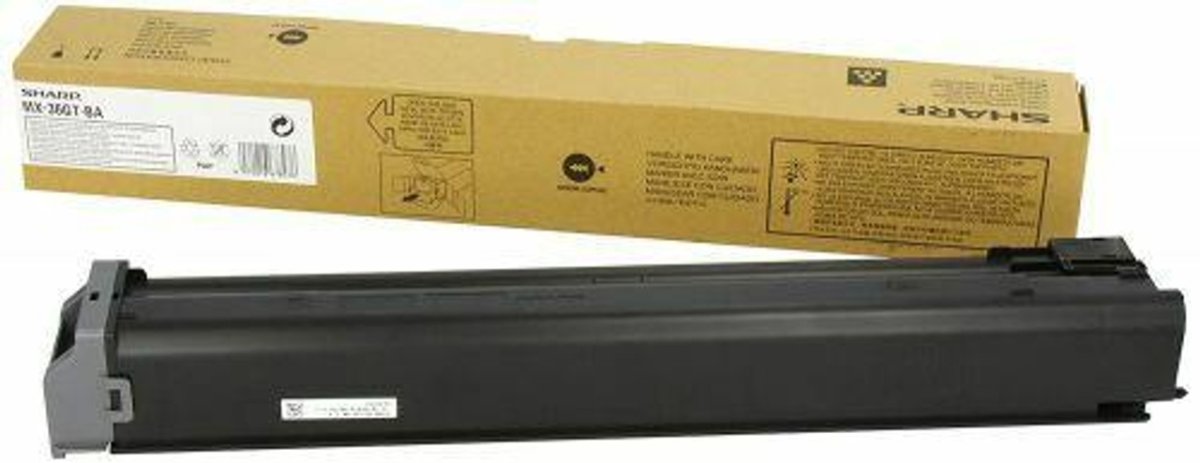 Sharp Lasertoner, sort, 24000s