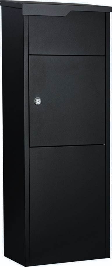 Allux 650 pakkepostkasse, sort