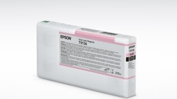 Epson blækpatron, 200ml, lys magenta