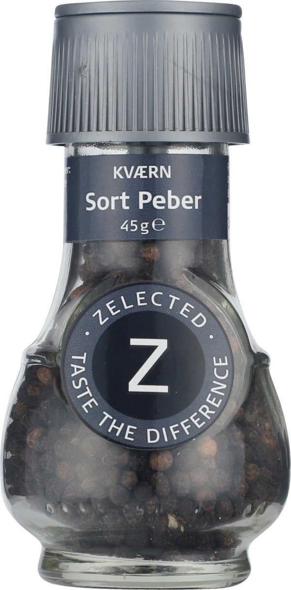 Zelected SpiZe kværn m. 45g sort peber