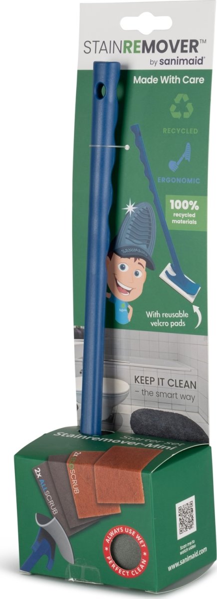 Sanimaid StainRemover Kalkfjernerbørste, blå