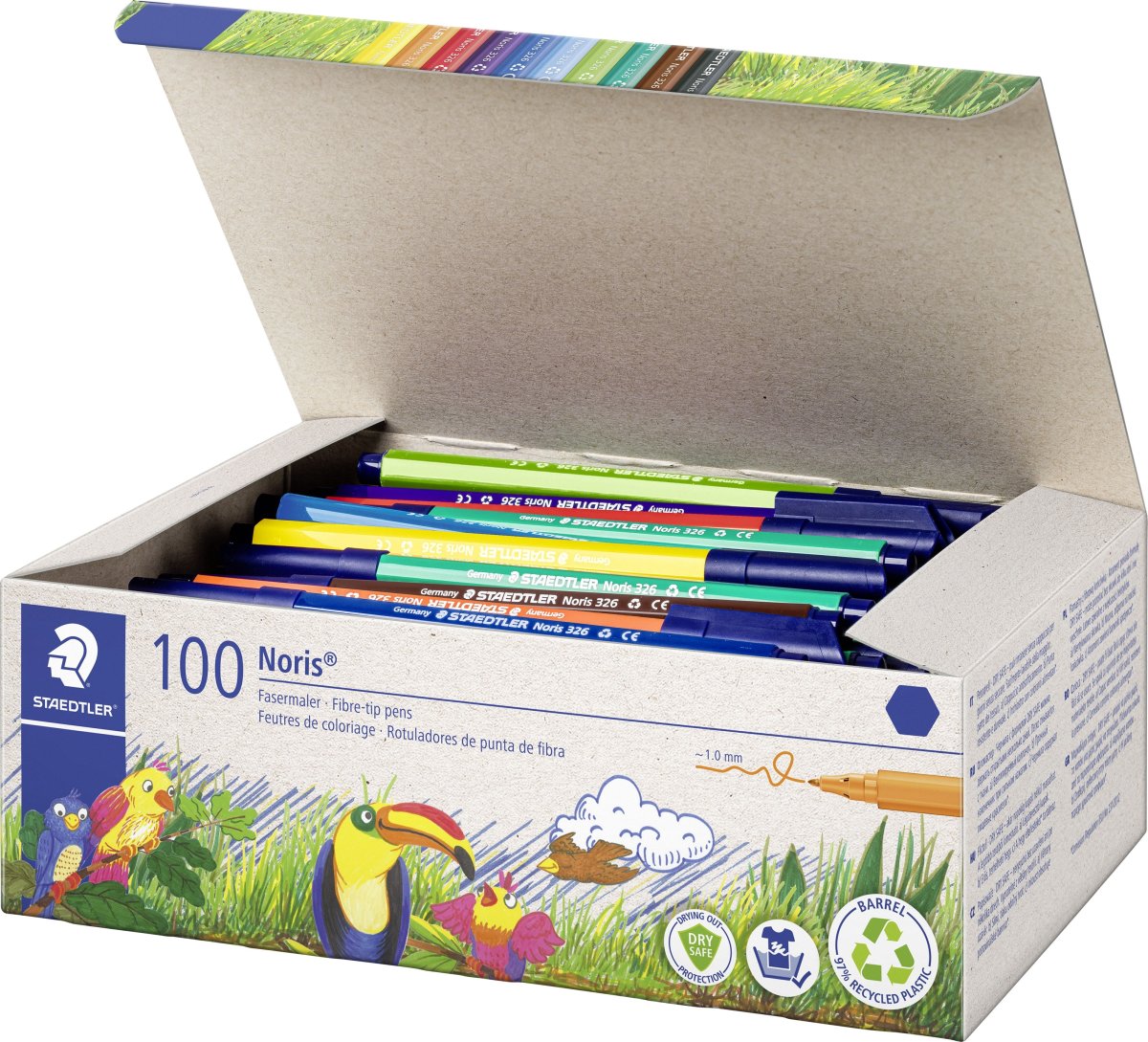Staedtler Noris 326 Tusser | 100 stk.