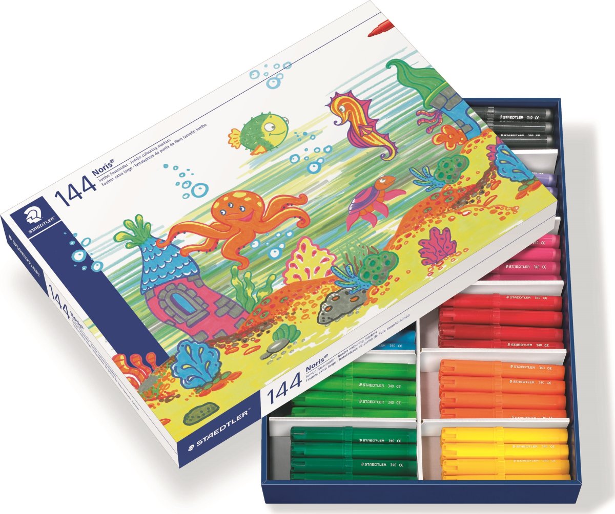 Staedtler Noris 340 Jumbo Tusser | 144 stk.