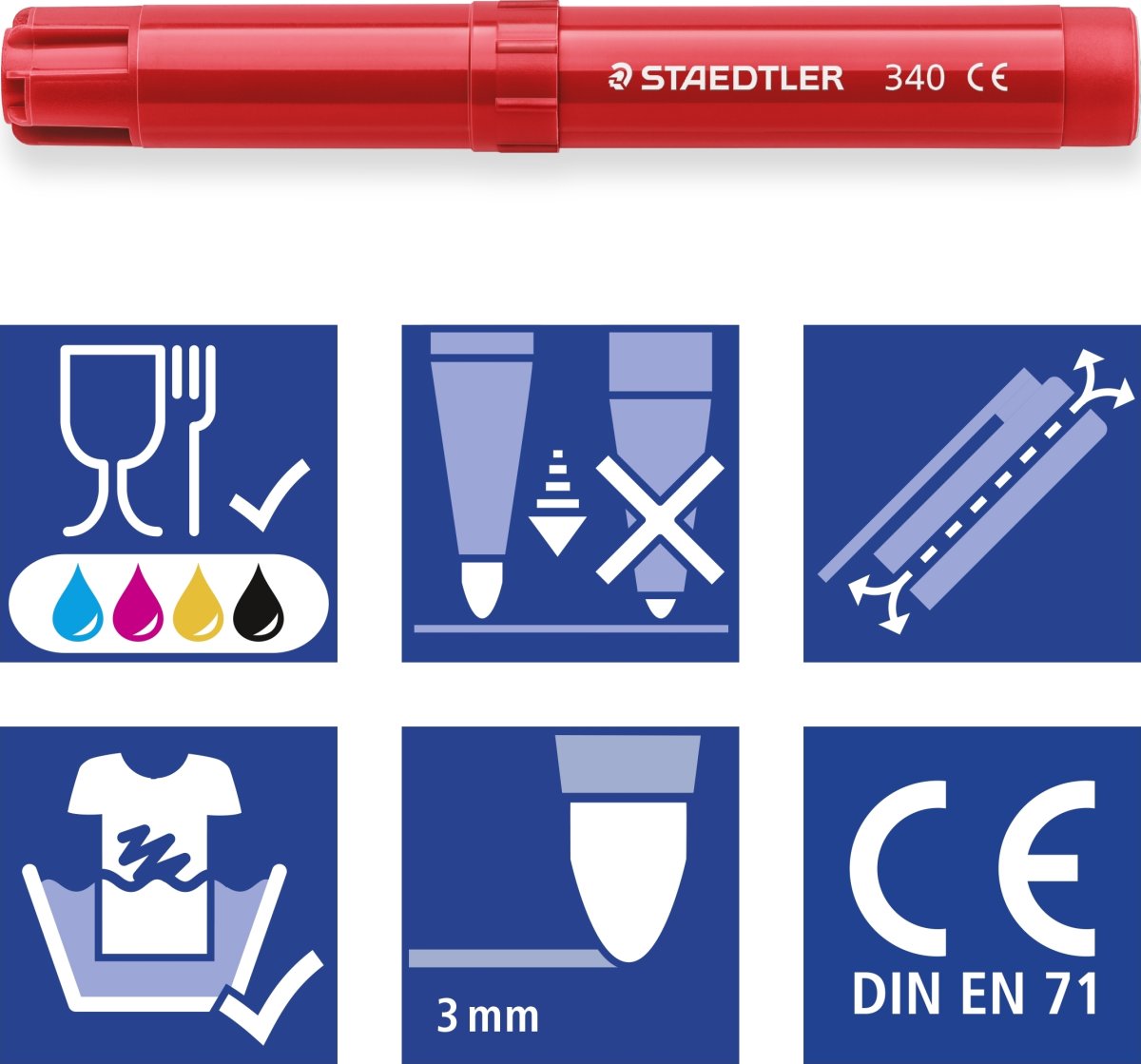Staedtler Noris 340 Jumbo Tusser | 144 stk.