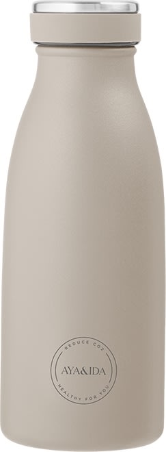 AYA&IDA Drikkeflaske, 350 ml, Beige