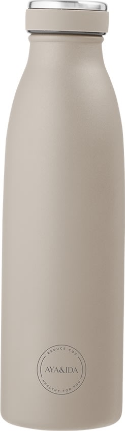 AYA&IDA Drikkeflaske, 500ml, Beige