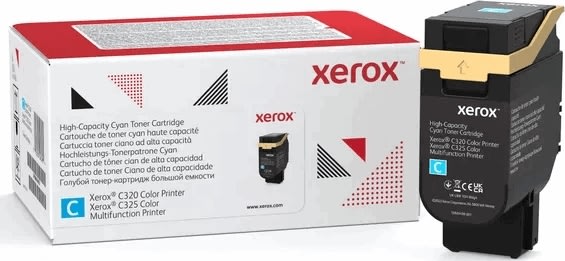 Xerox C320 / C325 lasertoner, cyan, 5.500 sider