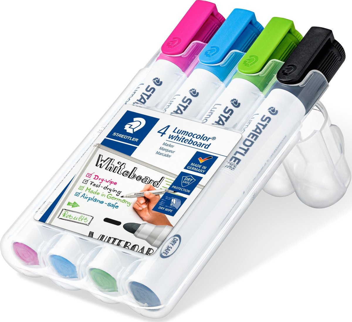 Staedtler 351 Whiteboard Marker | 4 farver