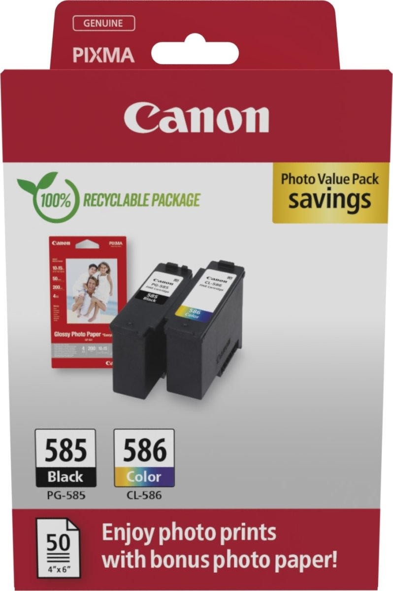 Canon blækpatron foto værdipakke