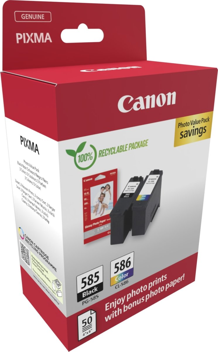 Canon blækpatron foto værdipakke