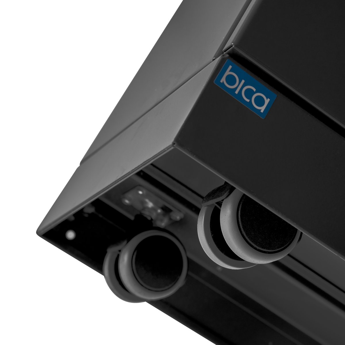 Bica 874 Affaldsstation, 2x65L, Løftelåg, Sort