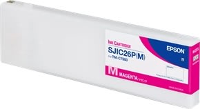 Epson blækpatron (SJIC26P), magenta