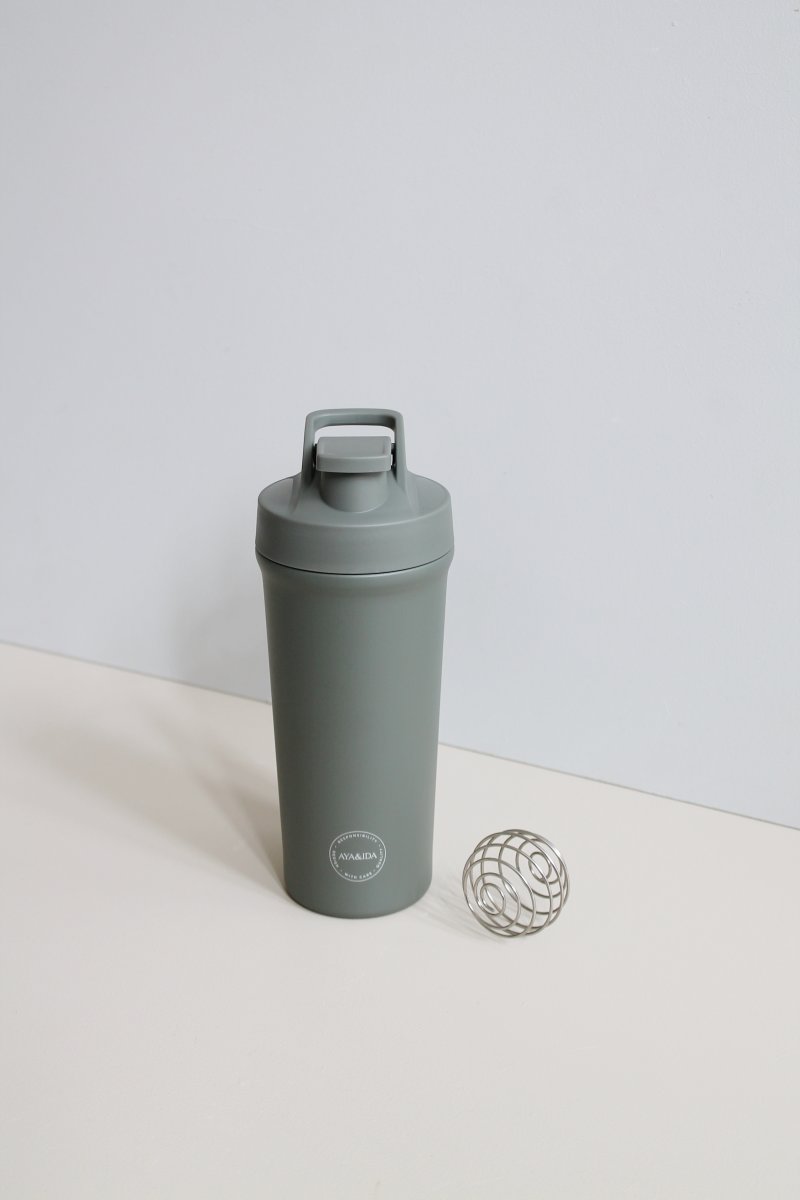 AYA&IDA Shaker Bottle, 750 ml, Grøn