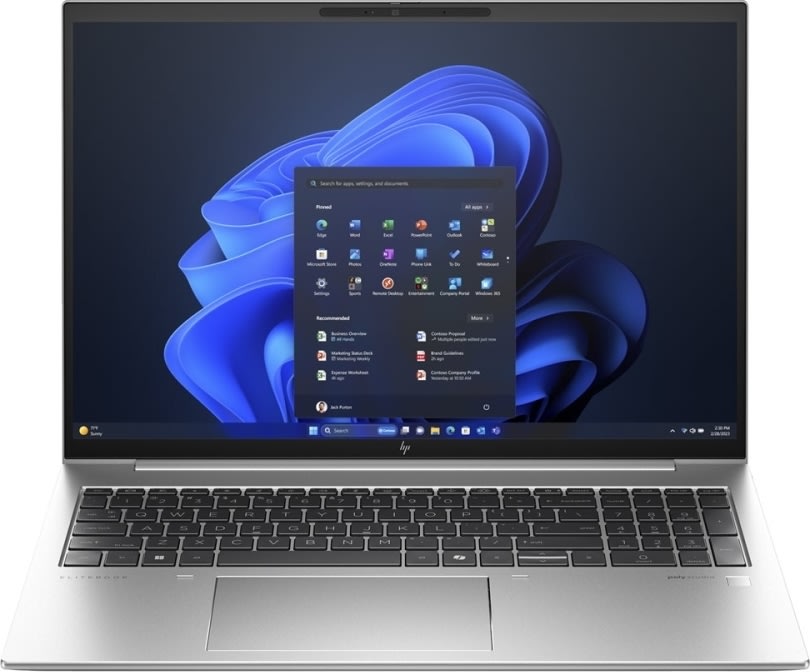 HP EliteBook 865 G11 16" notebook, sølv
