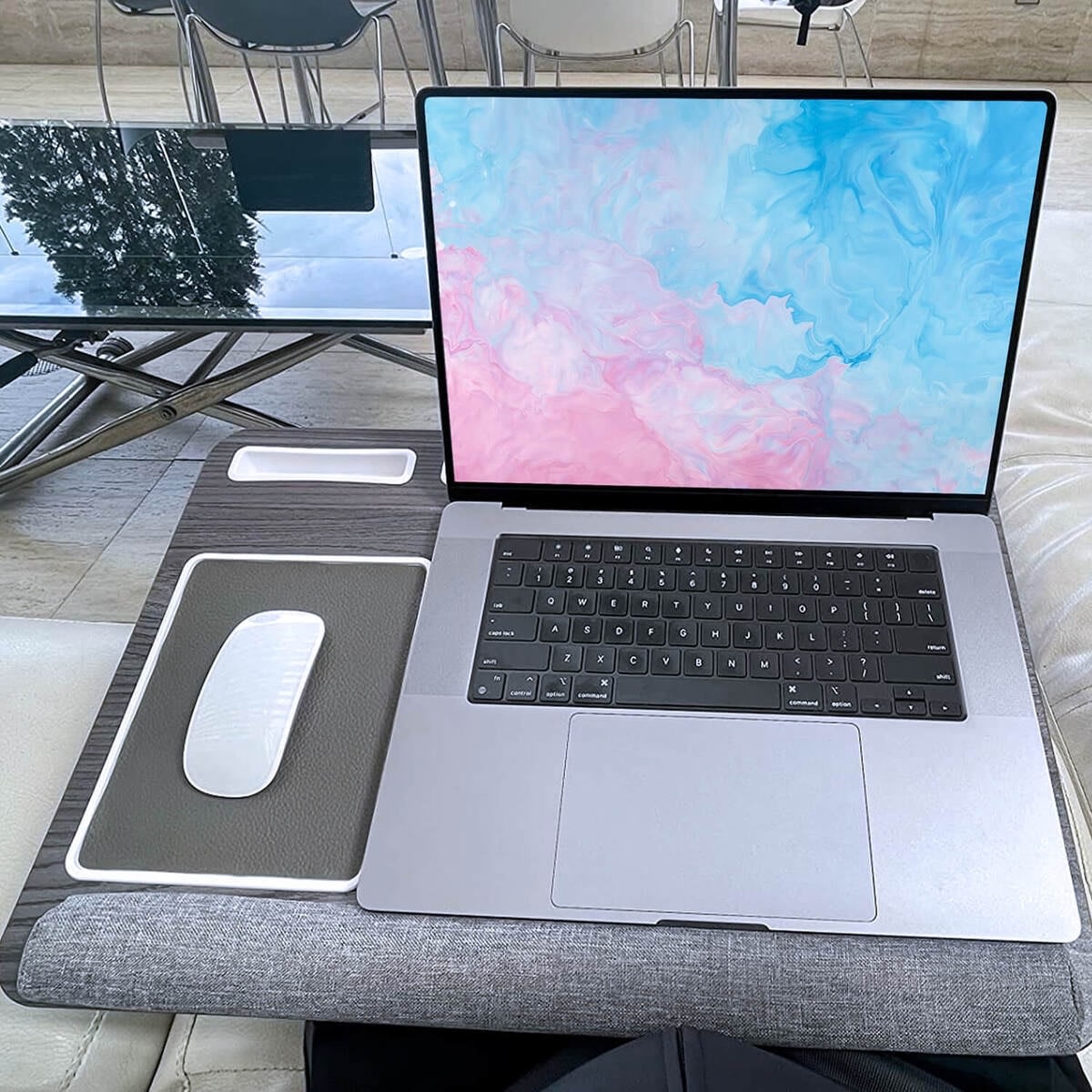 DESIRE2 Computerpude Supreme Venstrehåndet, Grå