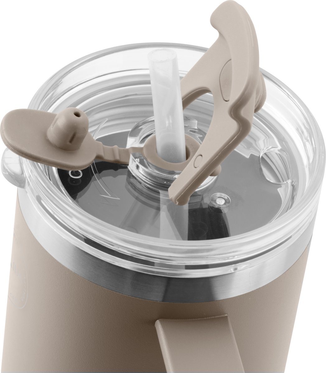 AYA&IDA Thermo Cup With Straw, Beige