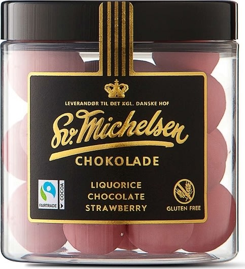Sv. Michelsen Lakrids med jordbær dragé 140 g