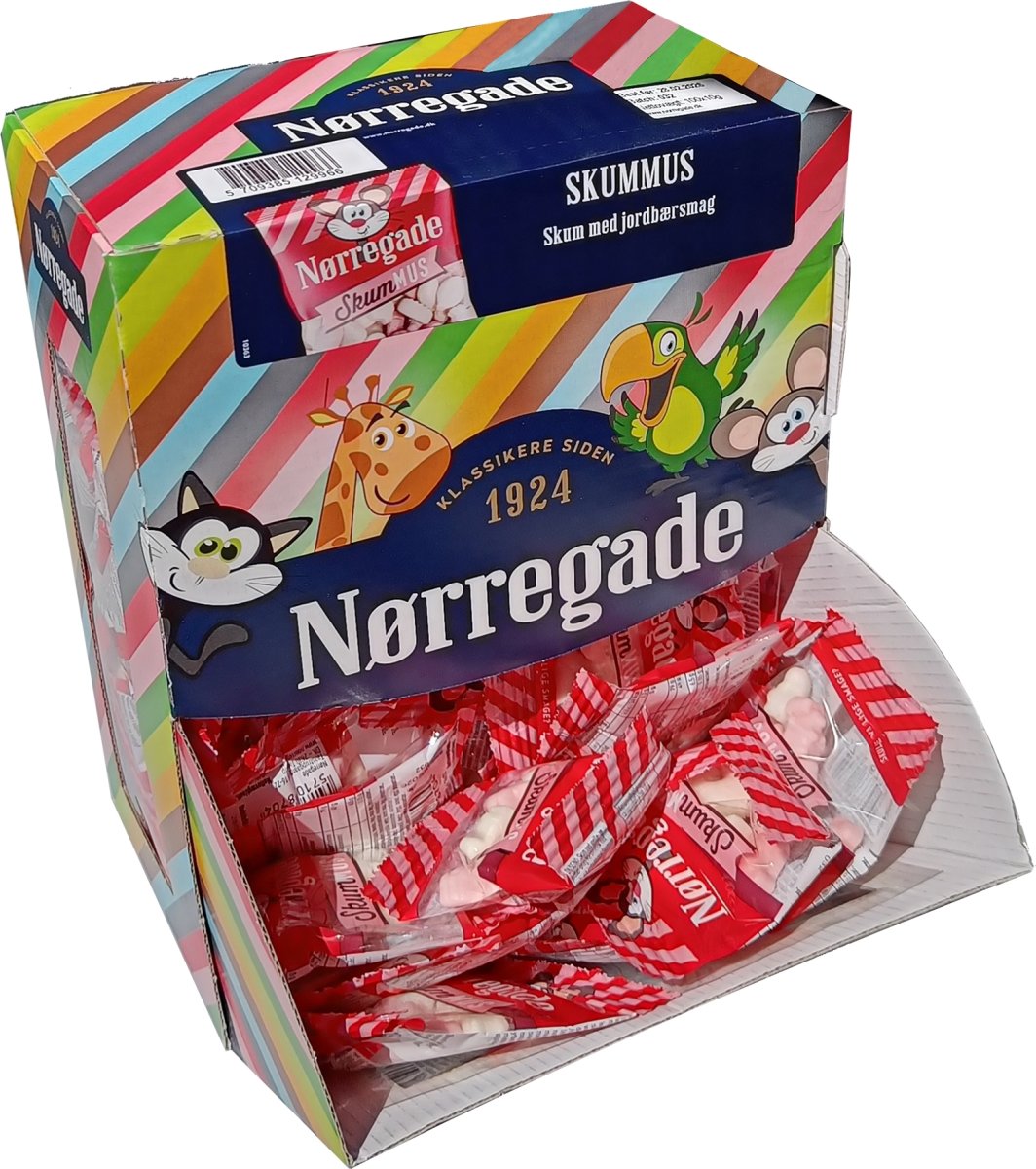 Nørregade Skummus 100 poser á 10 g