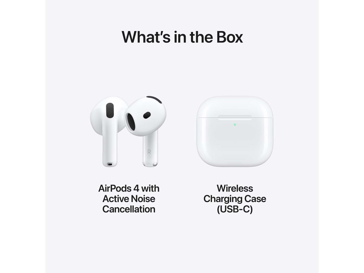 DEMO Apple AirPods (4. gen) høretelefoner med ANC