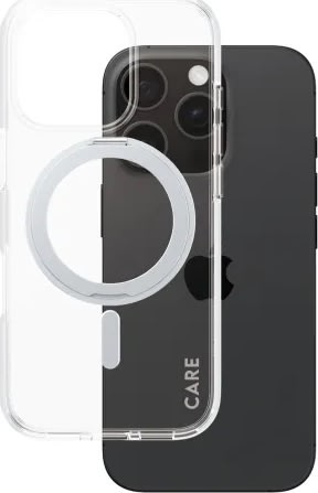 CARE iPhone 16 Pro cover m. MagSafe, transparent