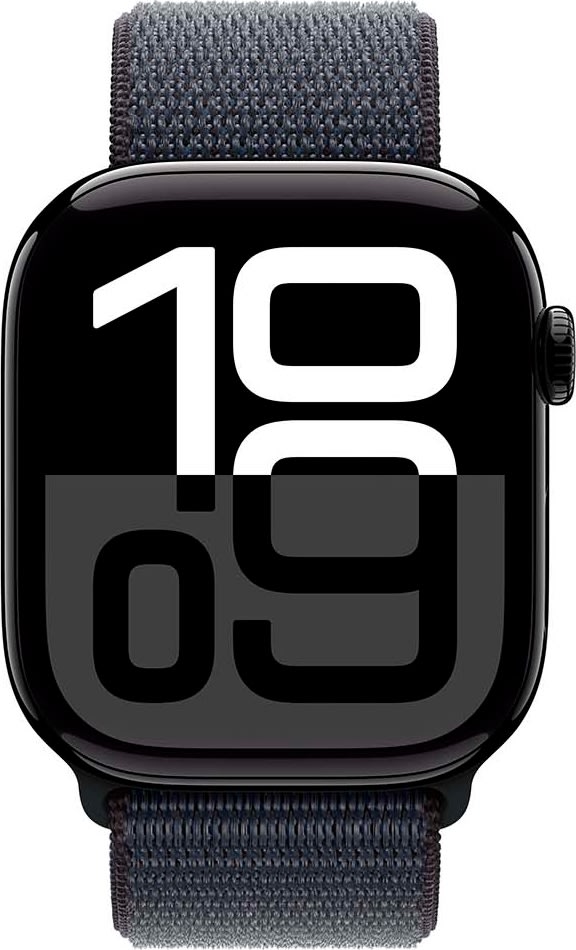 Apple Watch Series 10 GPS, 46mm, jet sort, loop